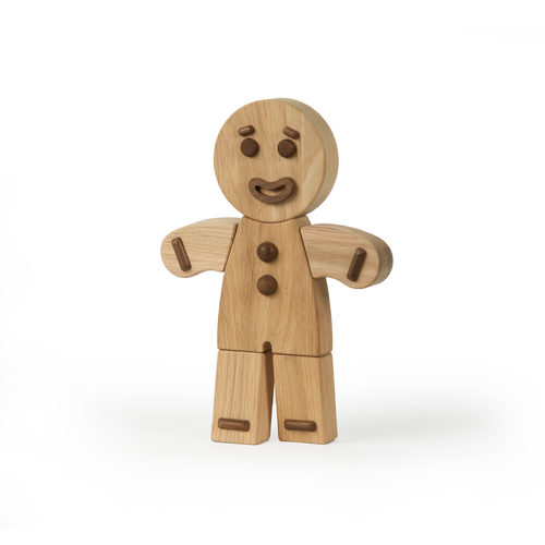 Gingerbread Man - Large Oak