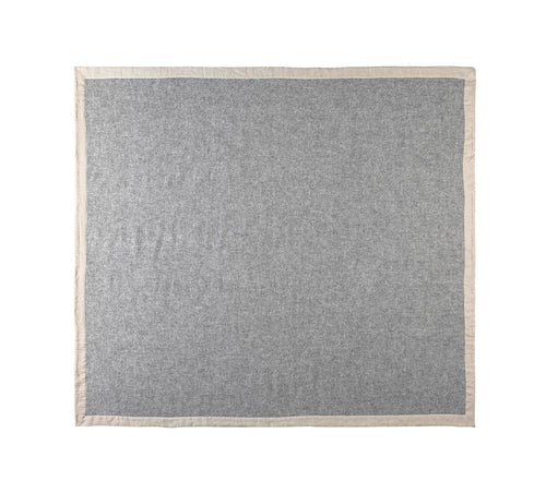 Silkeborg Uldspinderi Gotland 220x240 cm Blanket 0115 Nordic Grey