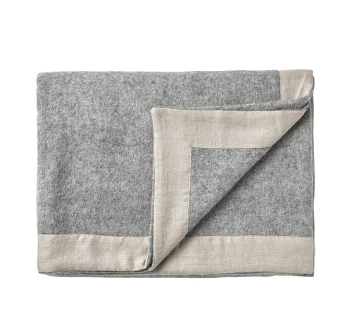 Silkeborg Uldspinderi Gotland 220x240 cm Blanket 0115 Nordic Grey