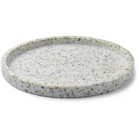 HUMDAKIN Green terrazzo round tray Accessories