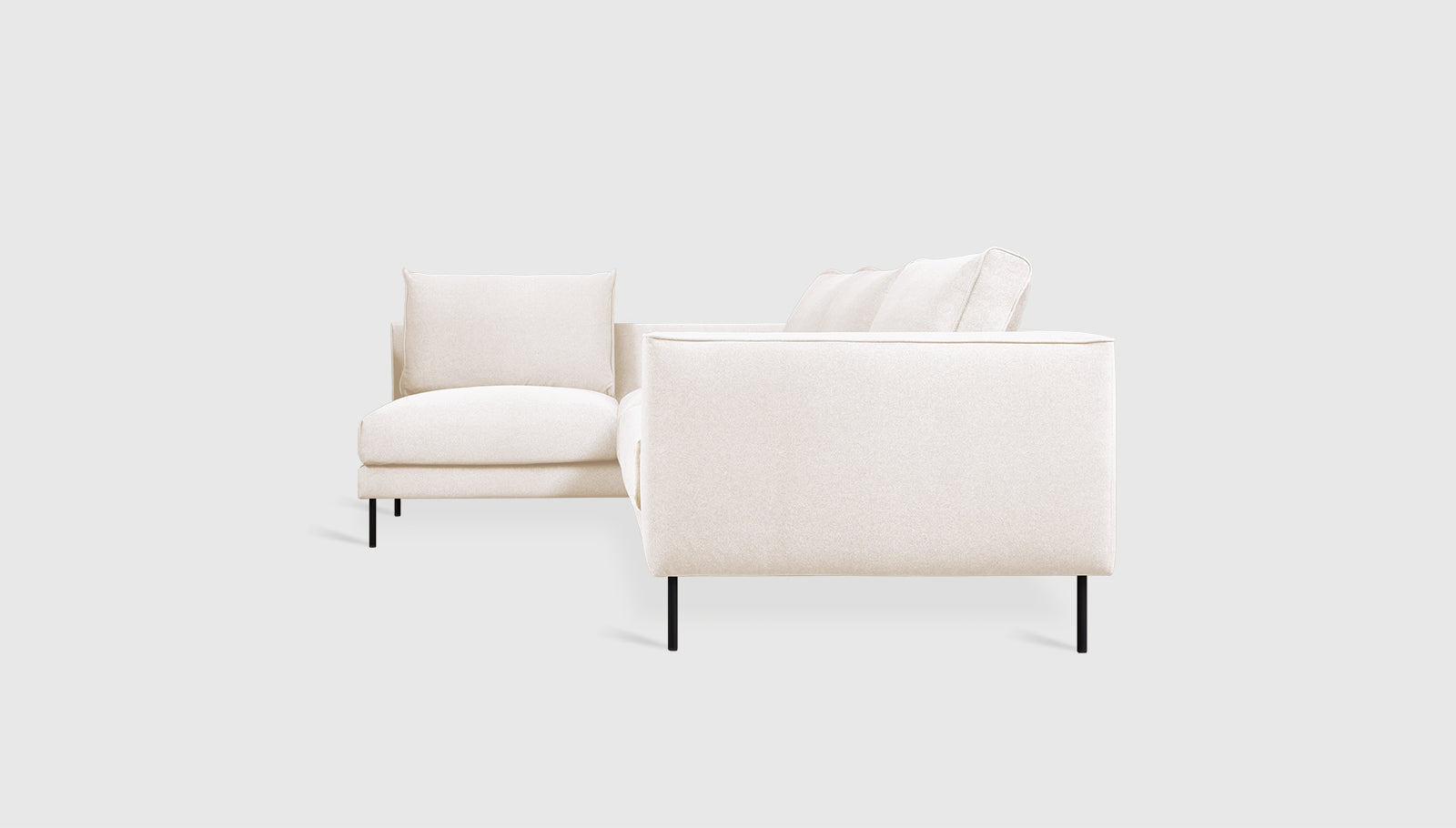 Merino Cream / Black / Left Facing