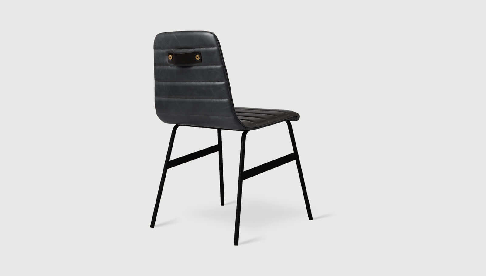 Saddle Black Leather /