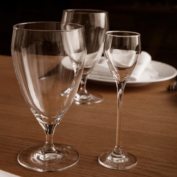 Holmegaard Perfection Beer Glass, Clear, 14.9 Oz, 6 Pcs.