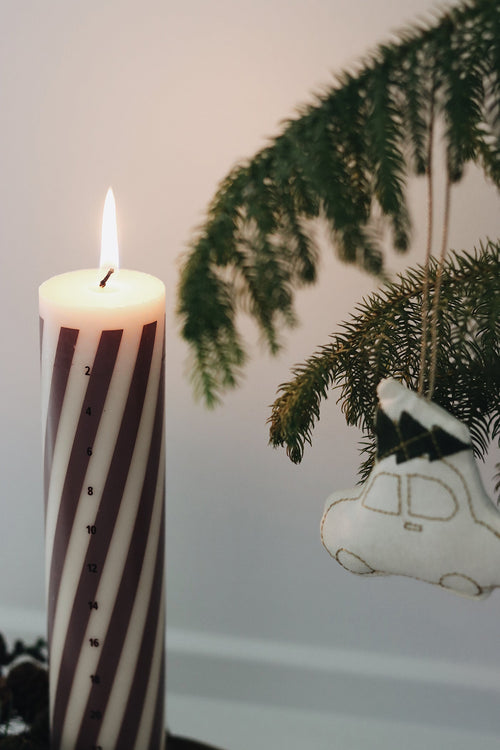 Humdakin Christmas Candle - Candy Cane