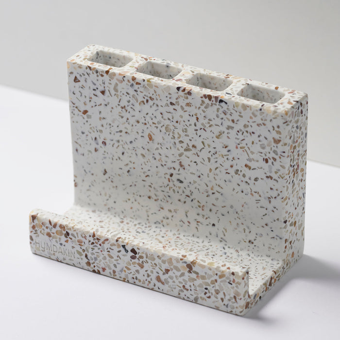 Humdakin Terrazzo Toiletry Essentials Display