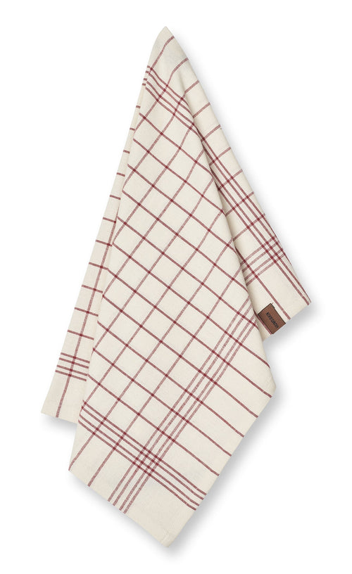 Christmas Tea Towels 2 Pack - Maroon