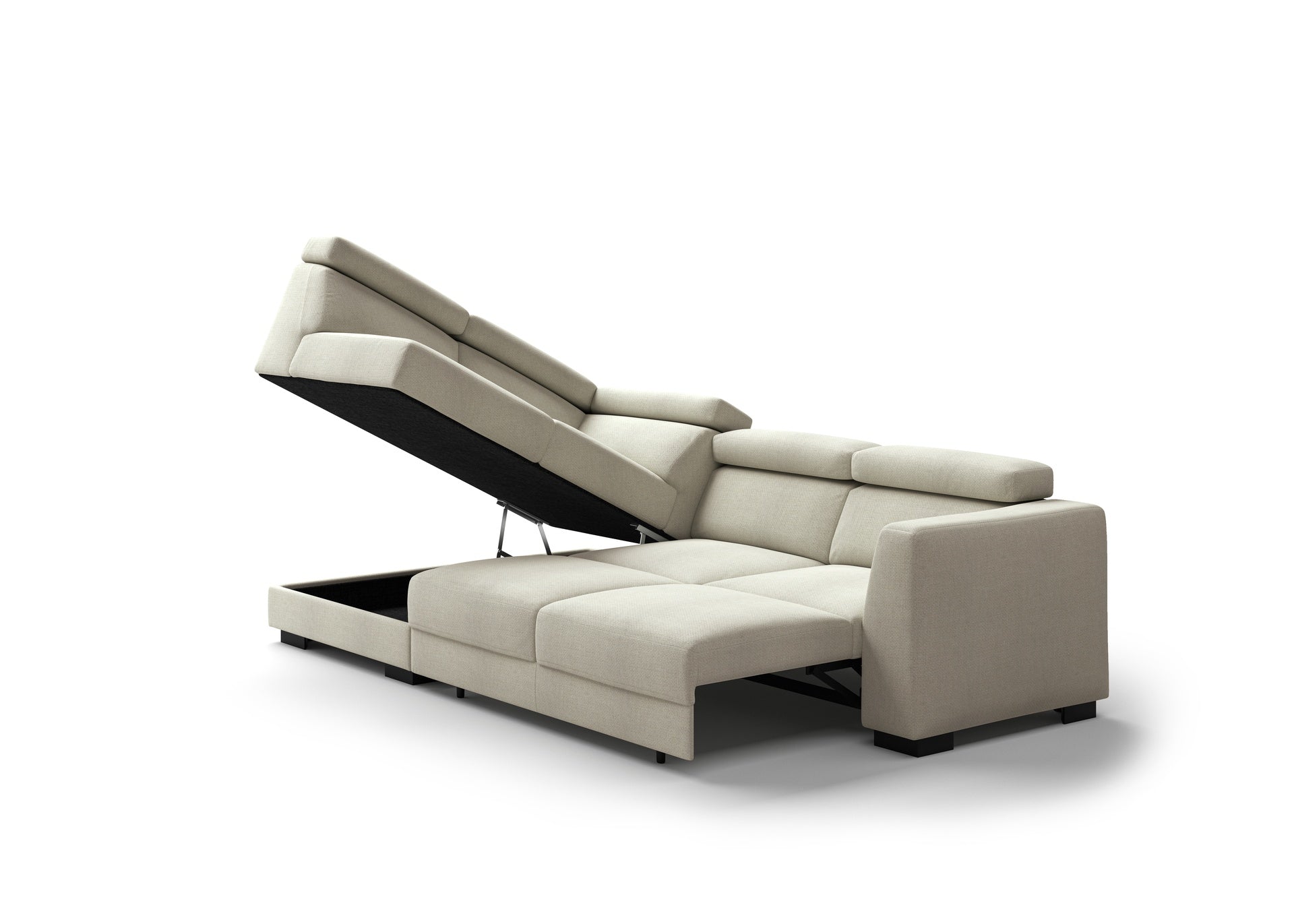 Halti Full XL Sleeper Sectional with Left Facing Chaise