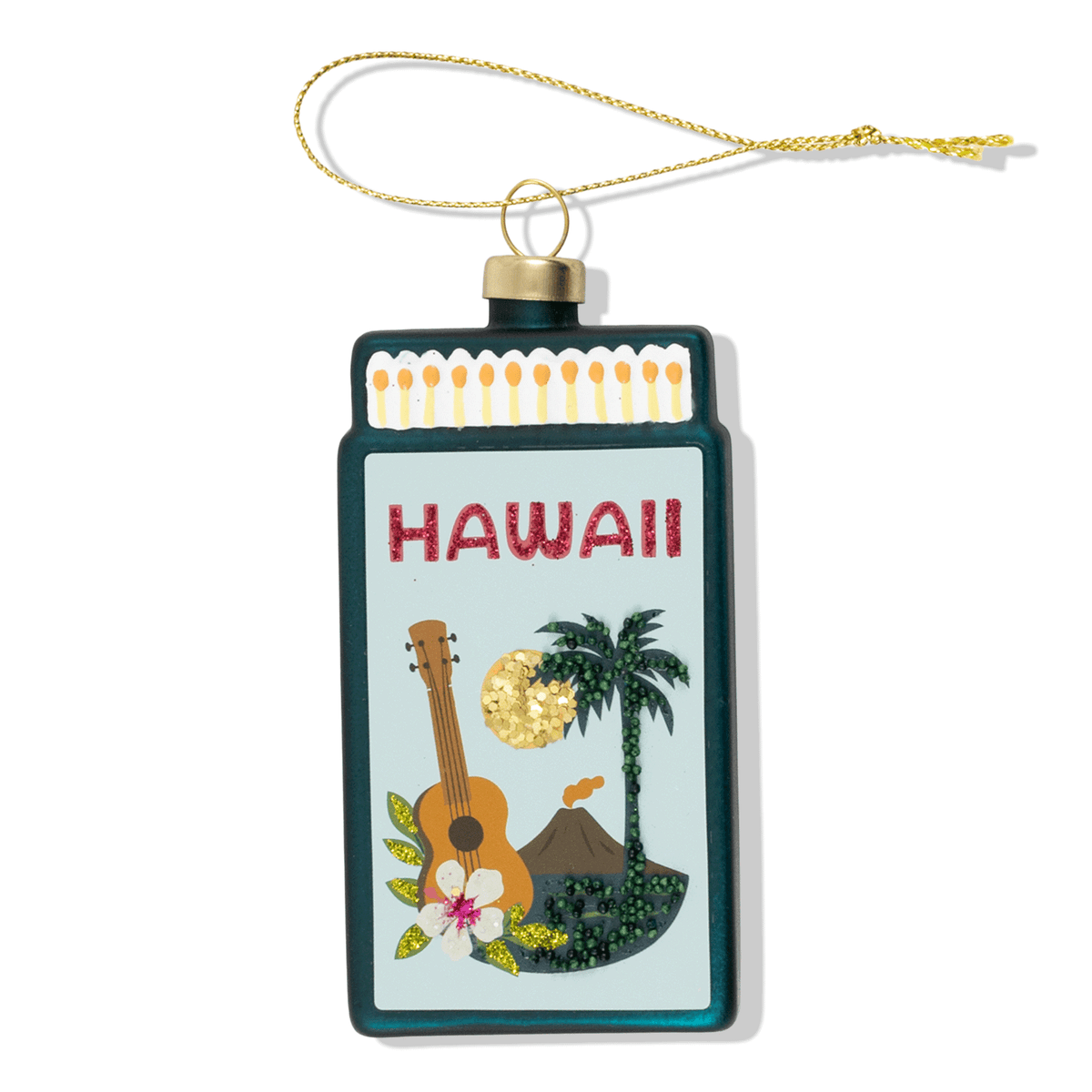 Hawaii Matchbook Ornament