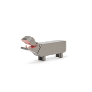 Kay Bojesen Liliput Hippo, Grey, H: 2.4"