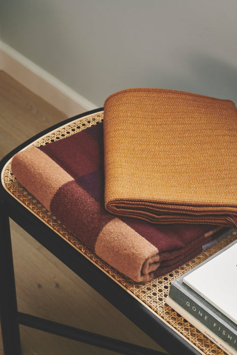 Pine Throw - Mustard and Honey