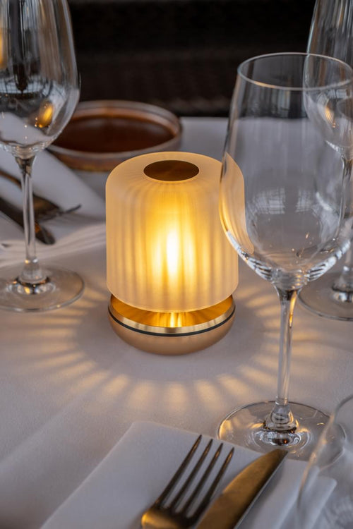 Firefly Table Light Gold Frosted