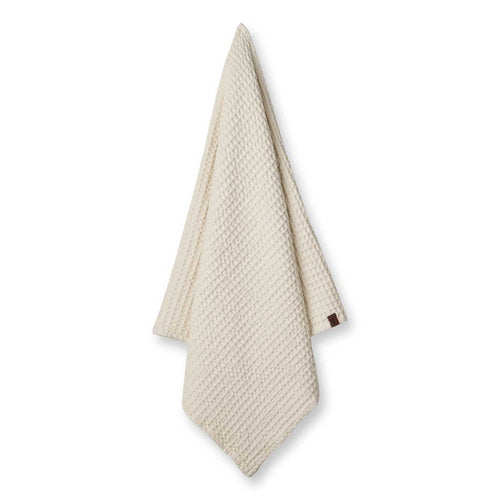 HUMDAKIN Humdakin waffle bath towel Organic textiles 029 Shell