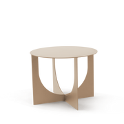 Inverse V1 Table, Small, Beige