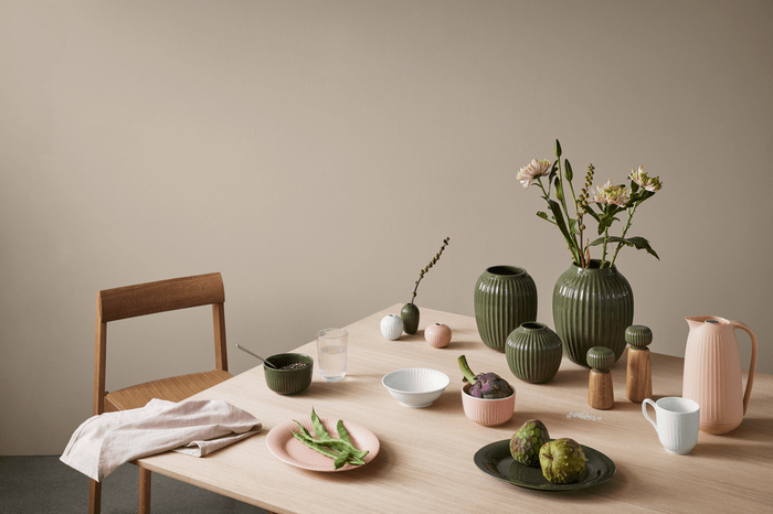 Kähler Hammershøi Vase, Dark Green