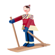Kay Bojesen The Skier, Datti, H: 6.3"