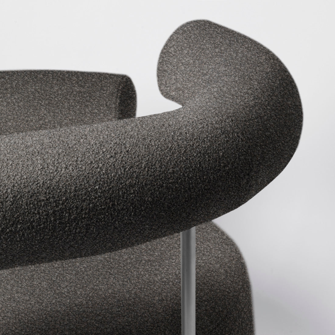 Kristina Dam Studio Solitude Lounge Chair - Dark Grey