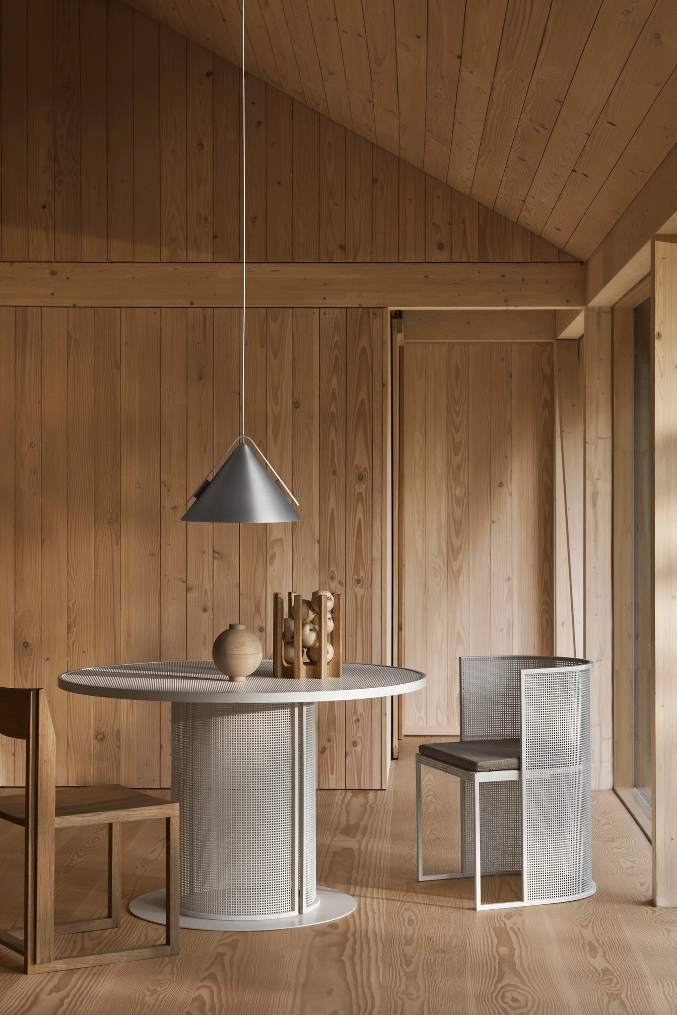Bauhaus Dining Table - Beige