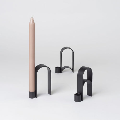 Arch Candleholder Vol. 1 - Black