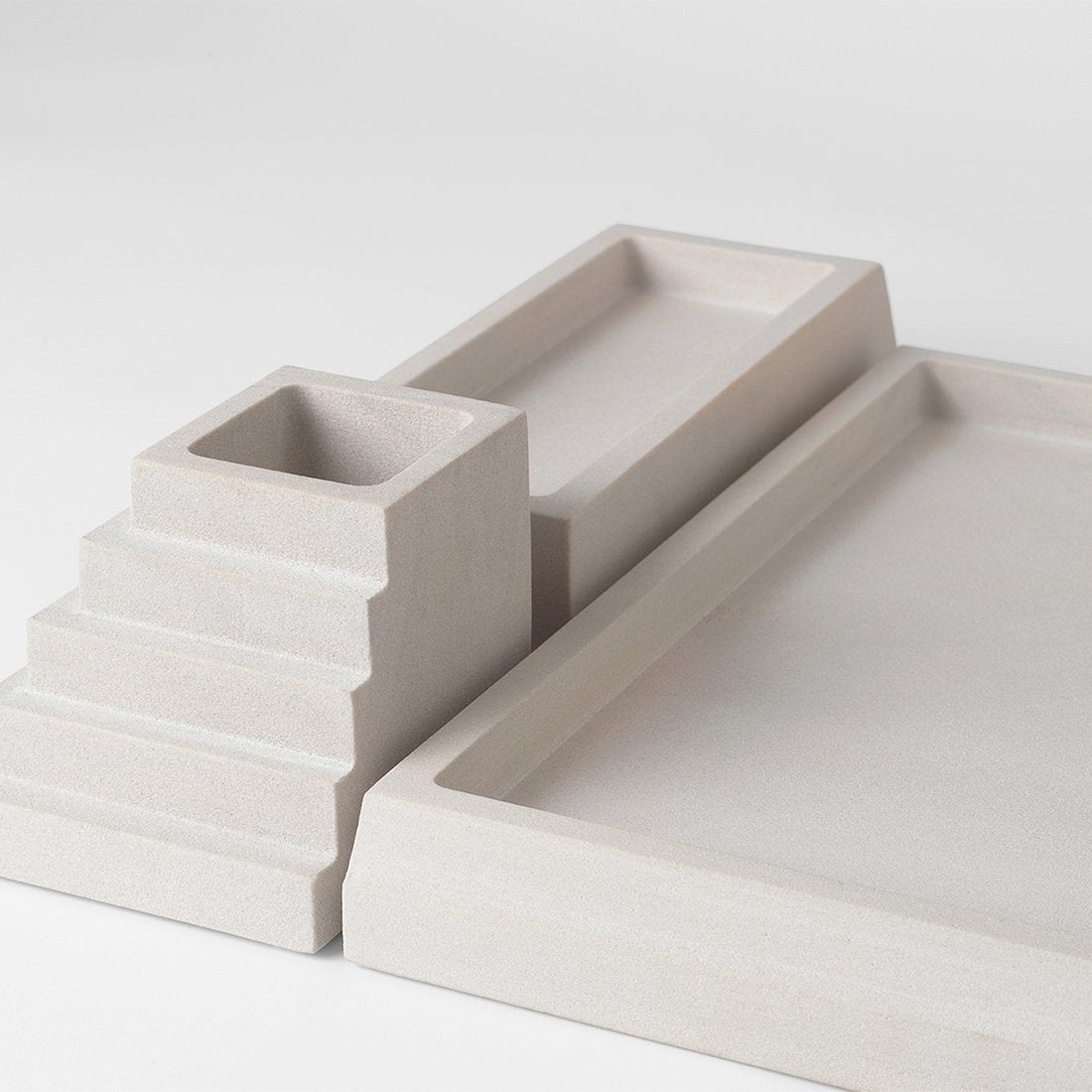 Sandstone Desk Organizer - Large