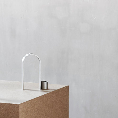 Arch Candleholder Vol. 1 - Stainless Steel