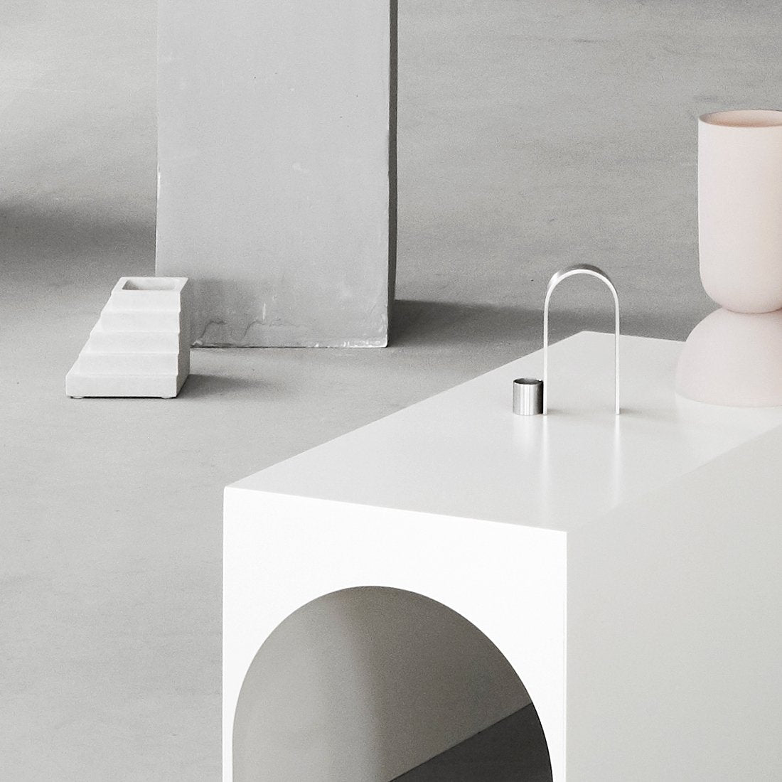 Arch Candleholder Vol. 1 - Stainless Steel