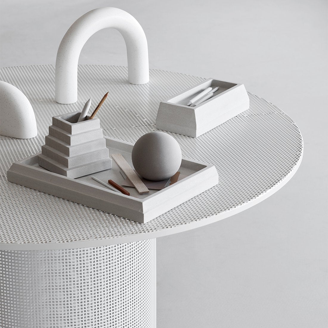 Bauhaus Dining Table - Beige