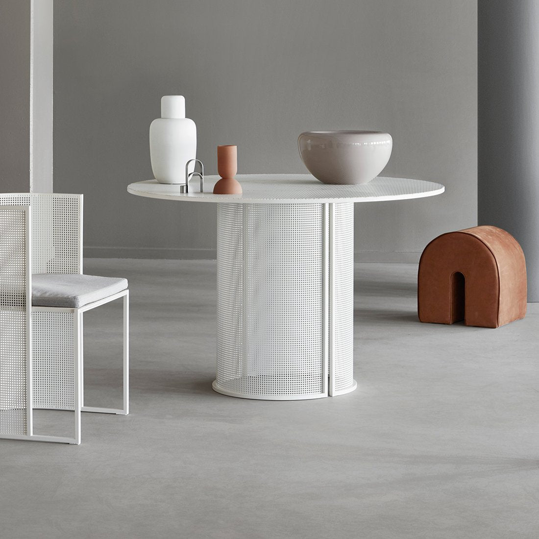 Bauhaus Dining Table - Beige