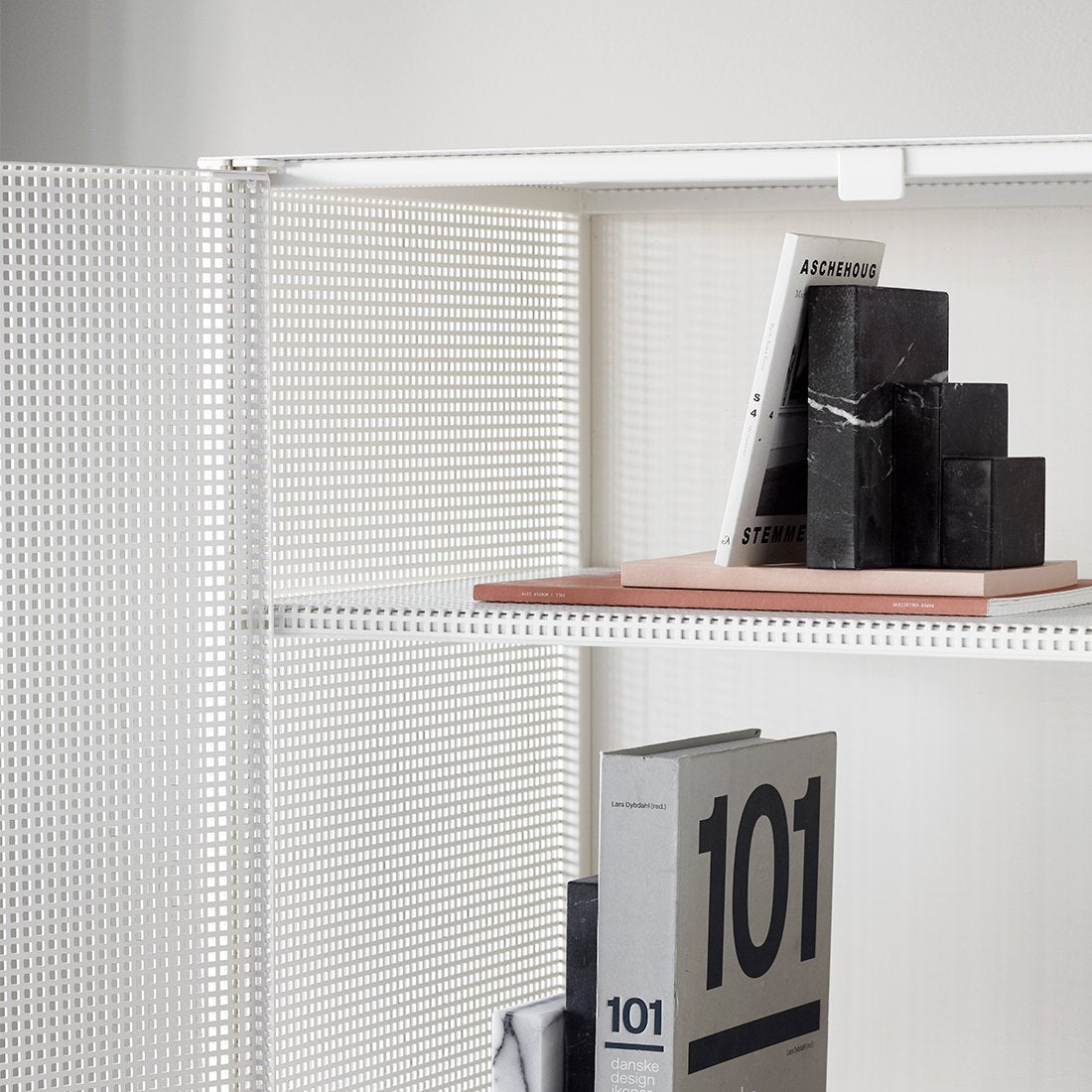 Grid Cabinet - Beige