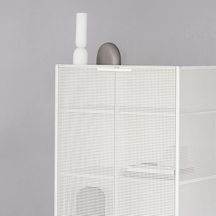 Kristina Dam Studio Grid Cabinet, Beige