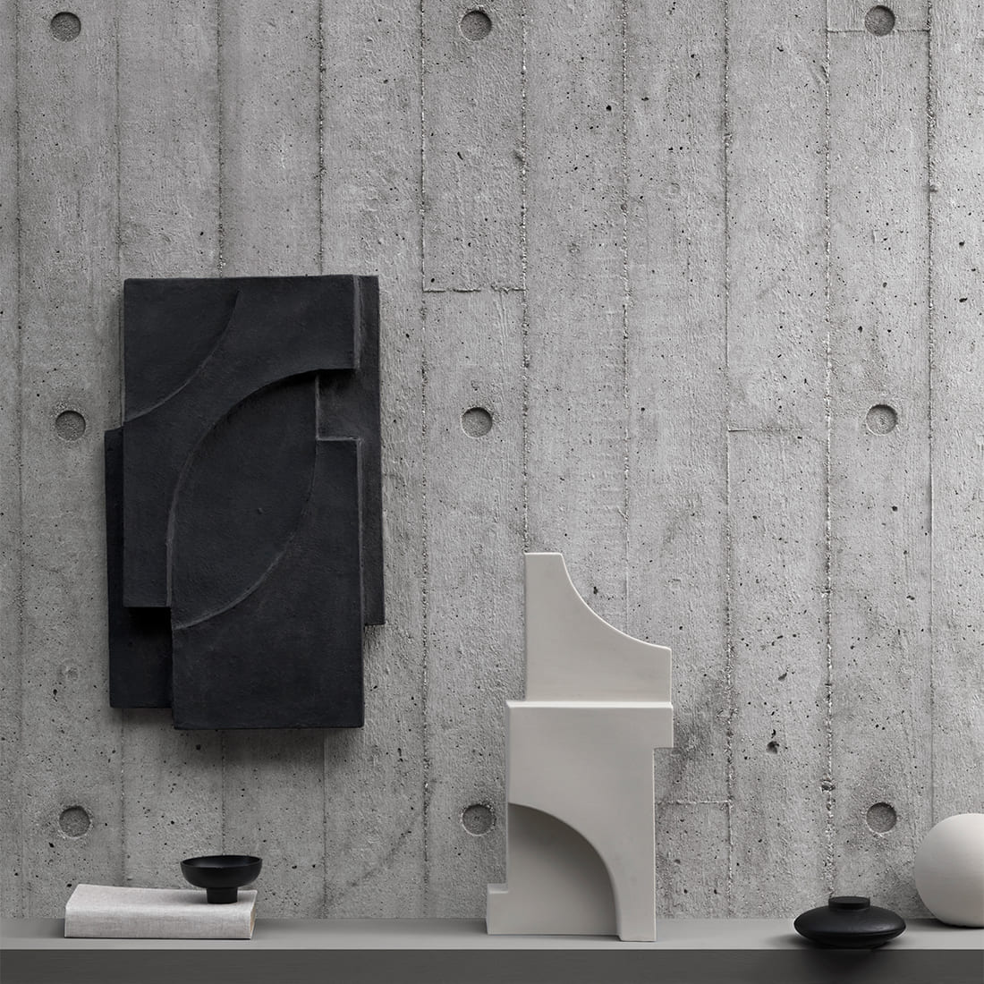 Serif Relief M - Dark Grey