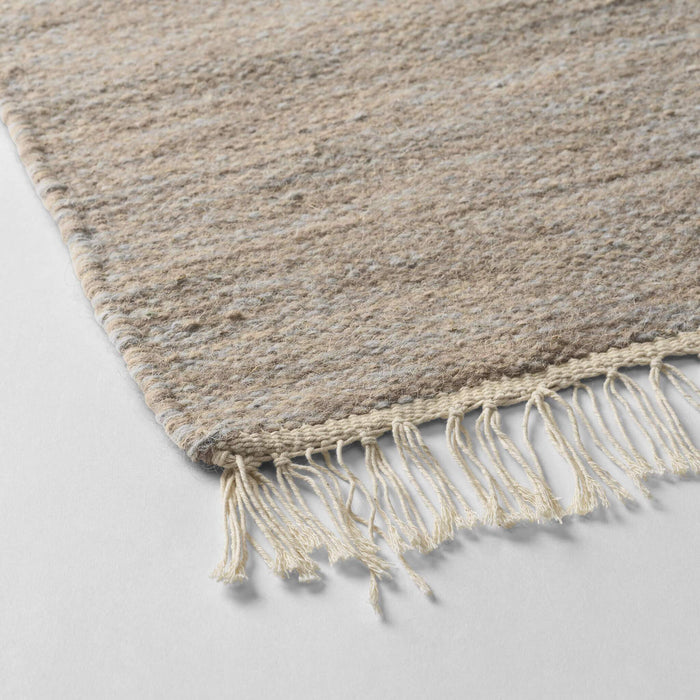 Kristina Dam Studio Contemporary Kelim Rug, 118 x 78", Beige