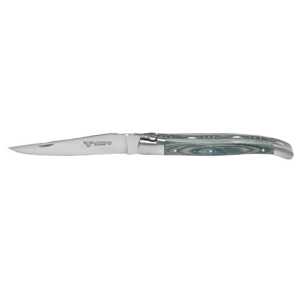 Laguiole en Aubrac Luxury Multipurpose Forged Folding Knife, With Pakawood Handle, 4.75- Inches