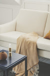 Silkeborg Uldspinderi La Paz Throw 130x200 cm Throw 1825 Sparks Curry