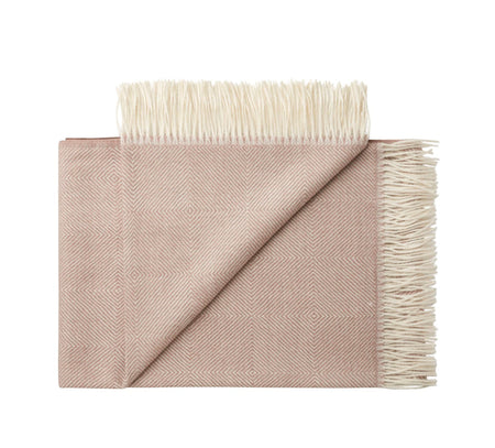 Silkeborg Uldspinderi La Paz 130x200 cm Throw Dusty Rose 1927