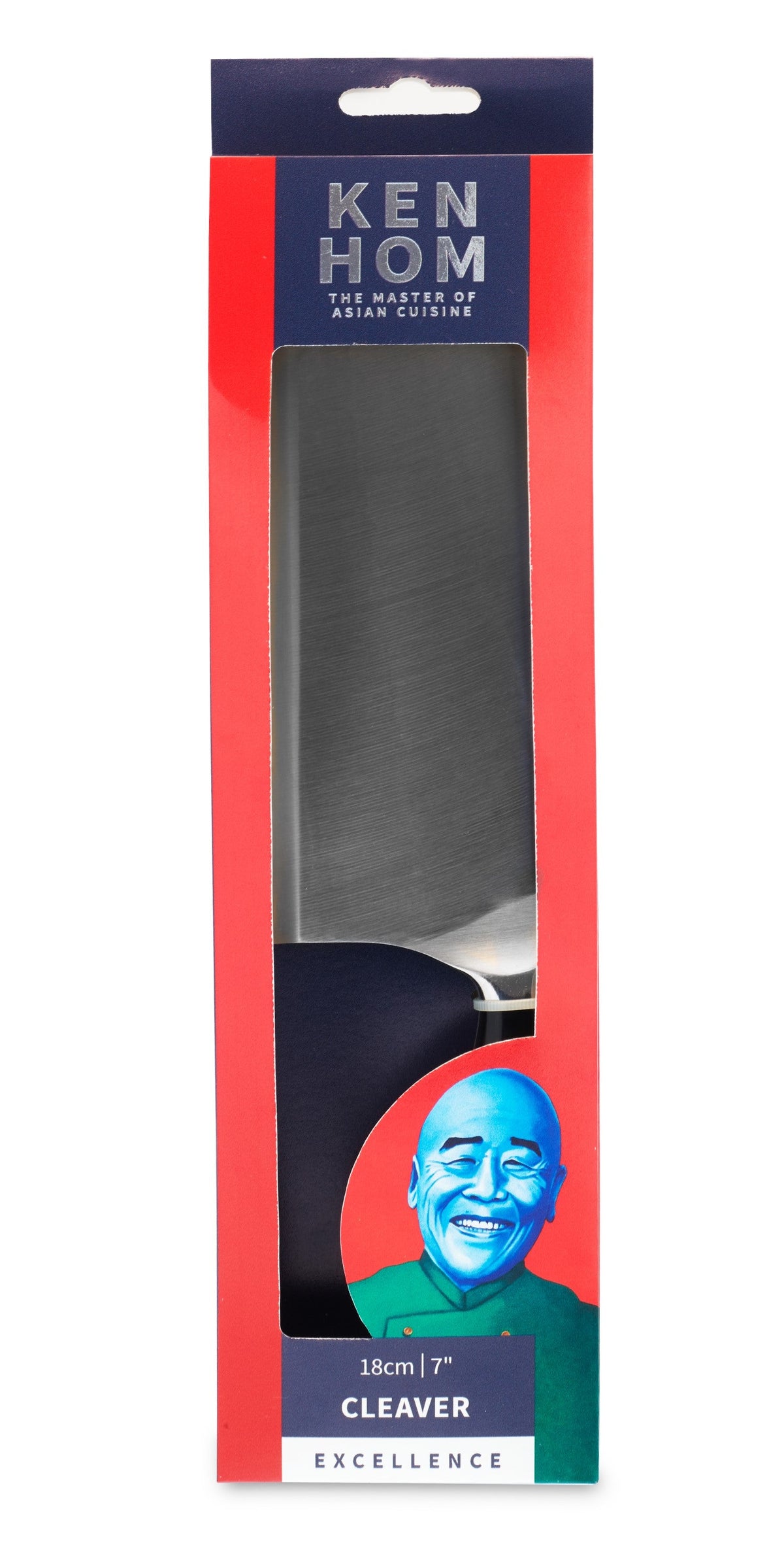 Ken Hom Stainless Steel Cleaver 7"