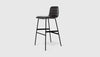 Saddle Black Leather /