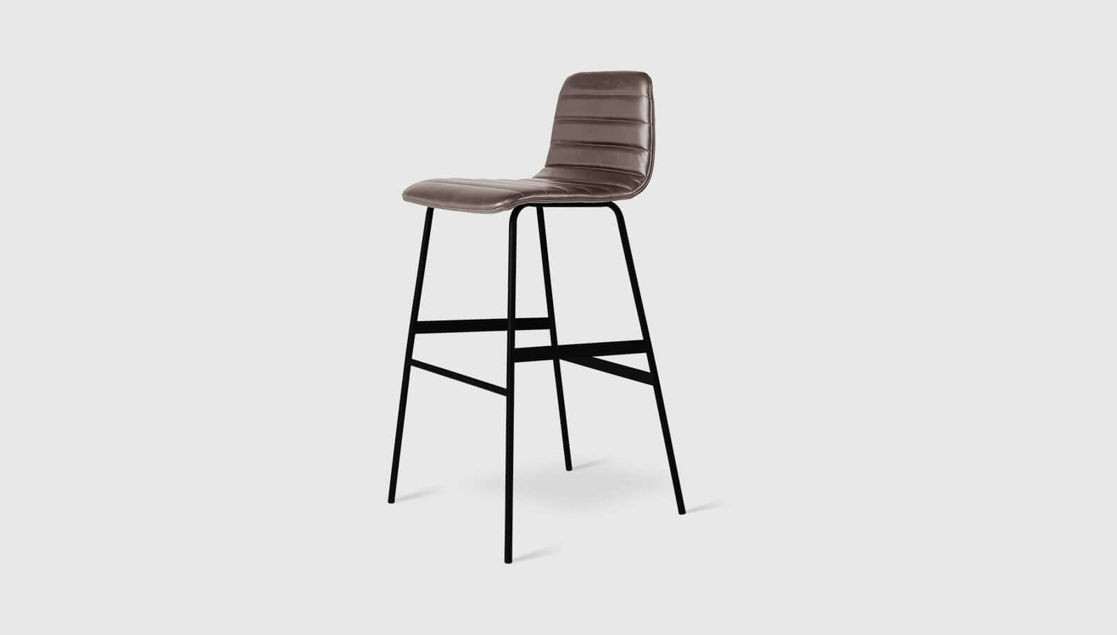 Saddle Grey Leather /