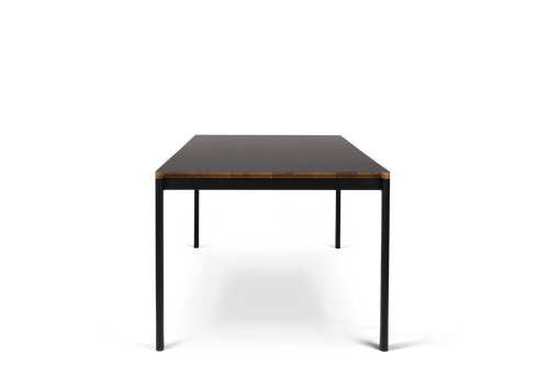 Bent Hansen Meet Table, Black Laminate w/Oak Edges