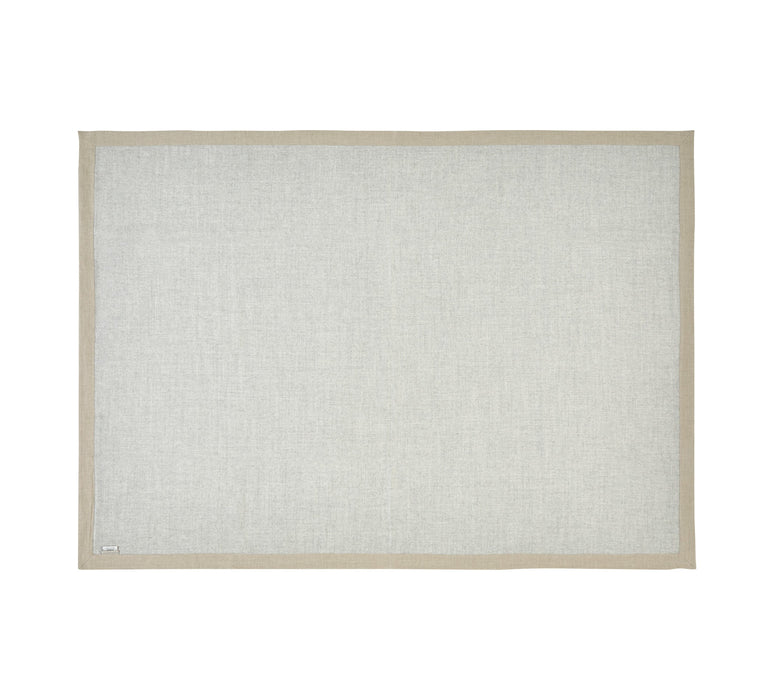 Silkeborg Uldspinderi Mendoza 130x180 cm Throw Light Grey 0434