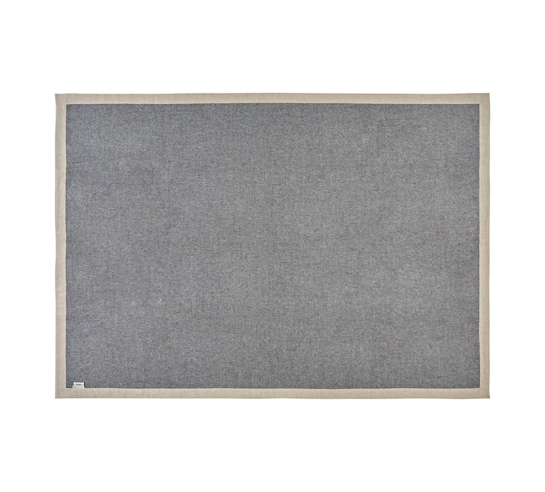 Silkeborg Uldspinderi Mendoza 130x180 cm Throw Medium Grey 0435