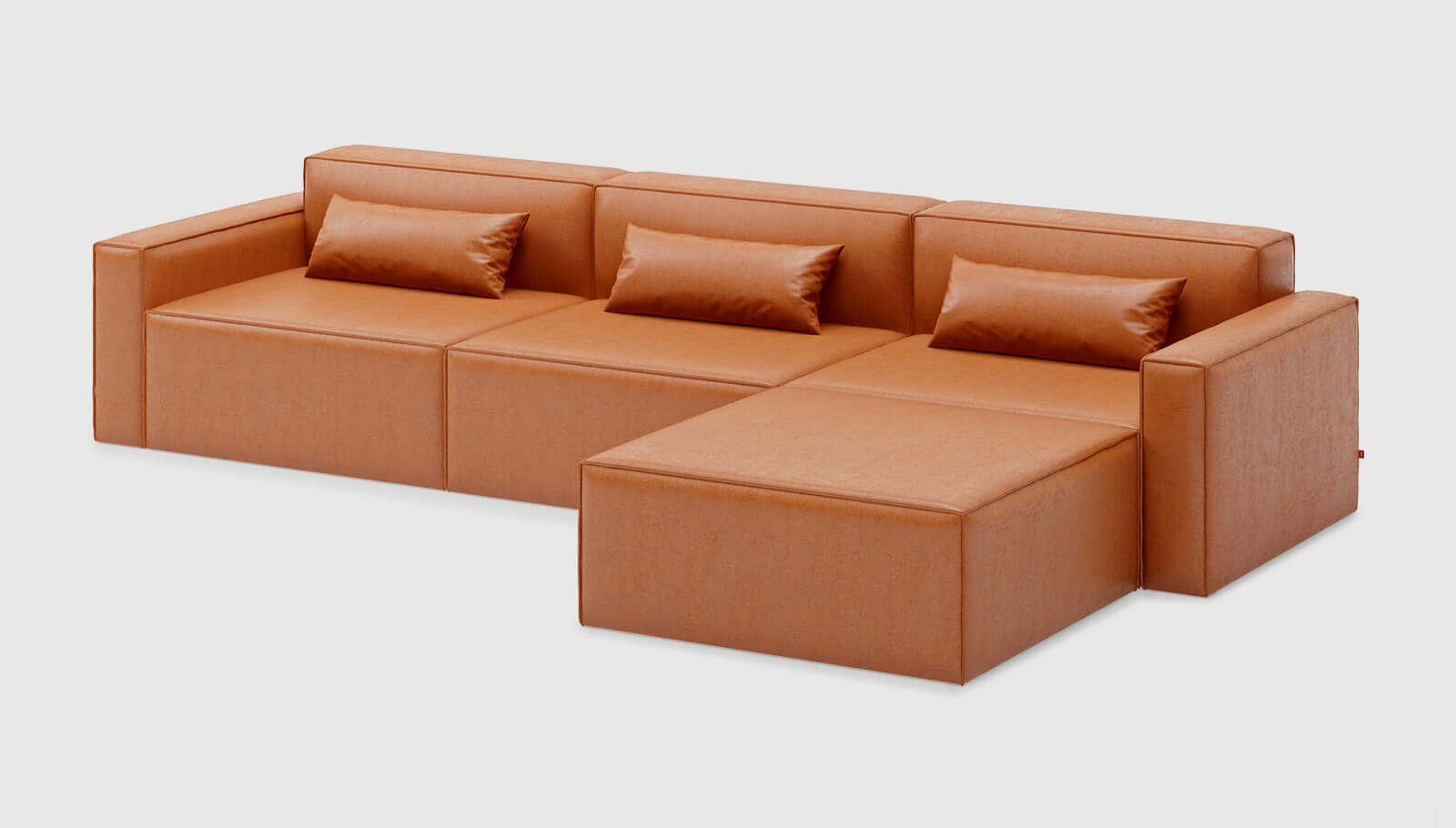 Vegan Appleskin Leather Cognac /