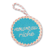 Needlepoint Ornament - Nouveau Riche