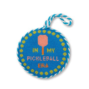 Needlepoint Ornament - Pickleball Era