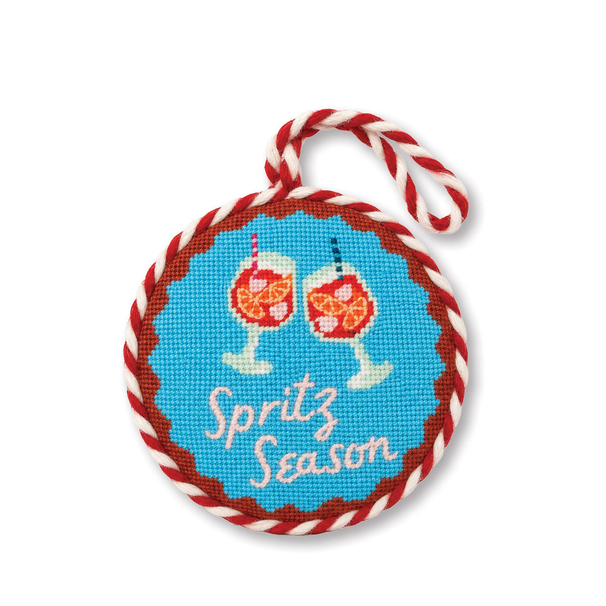 Needlepoint Ornament - Spritz Season