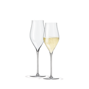 Holmegaard Notes Champagne Glass, Clear, 12.8 Oz, 2 Pcs.