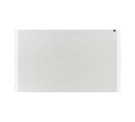 Silkeborg Uldspinderi Oxford 140x240 cm Throw White 0100