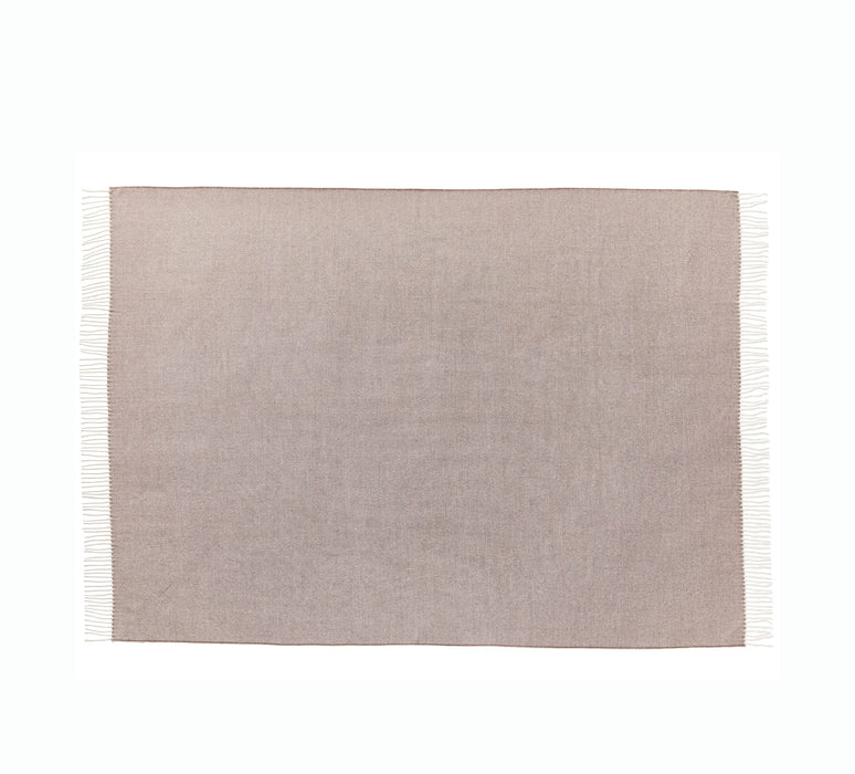 Silkeborg Uldspinderi Panama 130x200 cm Throw Grey Mauve 2530