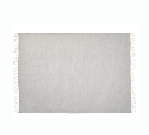 Silkeborg Uldspinderi Panama 130x200 cm Throw Grey Sand 2546