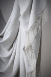 Silkeborg Uldspinderi Panama Throw 140x250 cm Throw 3232 Grey Bark