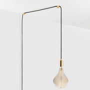 Voronoi II Plug-In Pendant in Brass